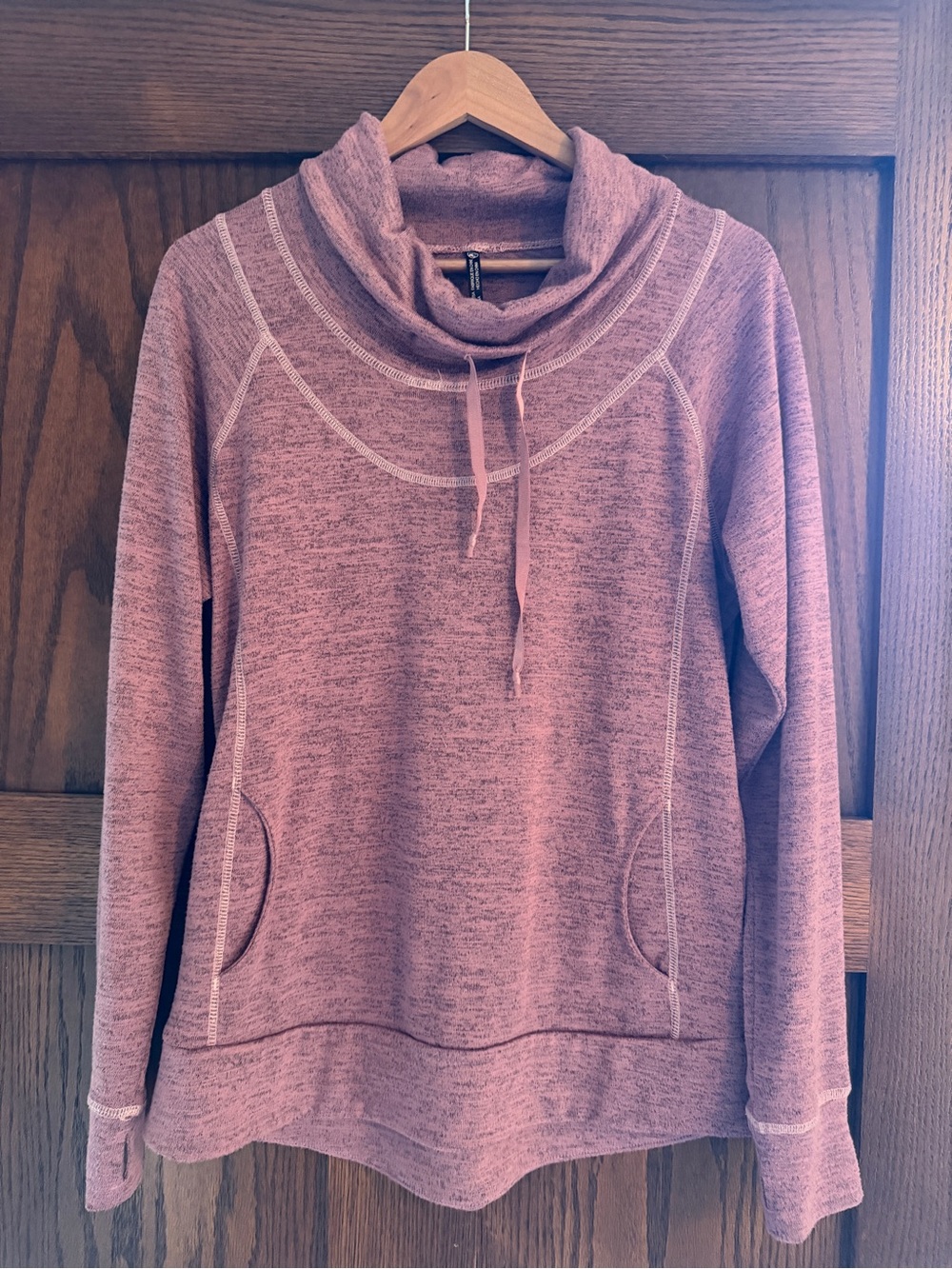 Kuhl Women's Cowl Neck Pullover - Dusty Rose Heather